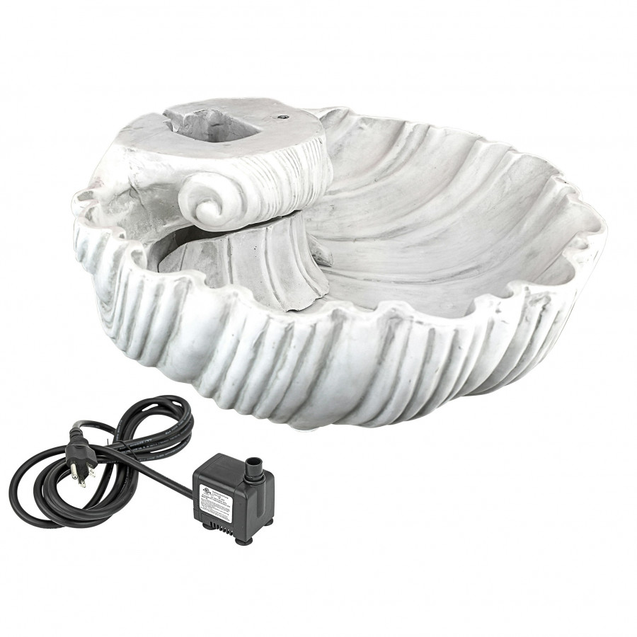 Toscano - The Peeing Boy of Brussels Sculptural Shell Basin with Pump