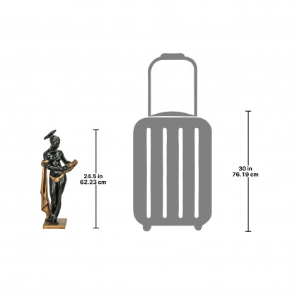 Toscano - Negresse Water Maiden Statue