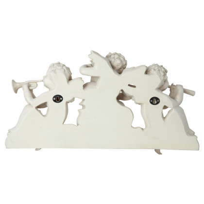 Toscano - Angelic Notes Sculptural Wall Pediment