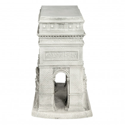 Toscano - Arc de Triomphe Sculptural Side Table in Designer Resin