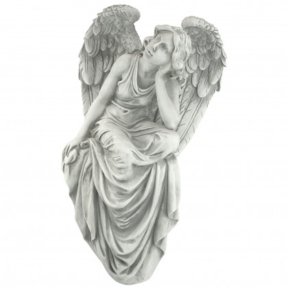 Toscano Resting Grace Sitting Angel Statue - Large