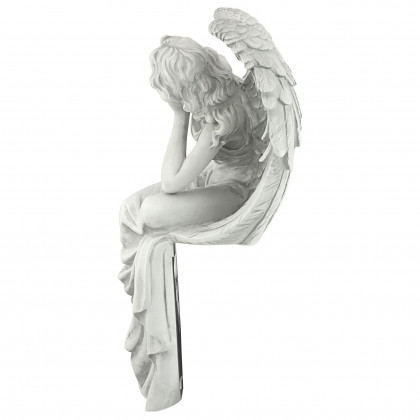 Toscano Resting Grace Sitting Angel Statue - Large