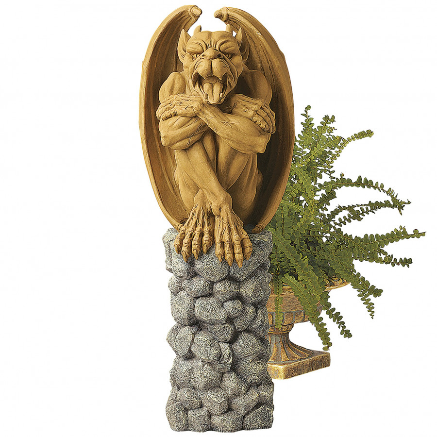 Toscano - Trystan Gargoyle Sentry of the Night Statue