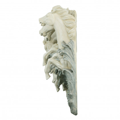 Toscano - Neptune Horses of the Sea Frieze Wall Sculpture