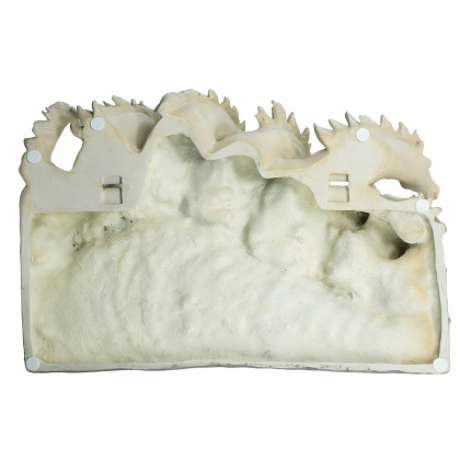 Toscano - Neptune Horses of the Sea Frieze Wall Sculpture
