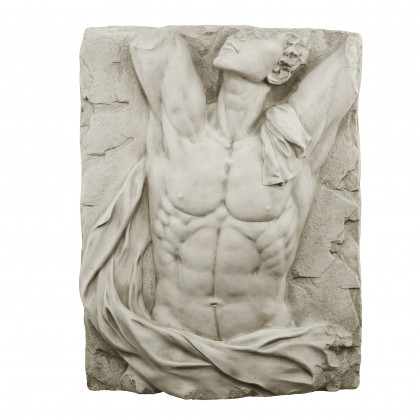 Toscano - Torso of Adonis Bas-Relief Frieze Wall Sculpture