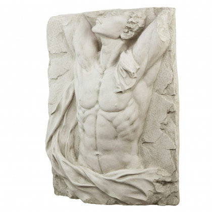 Toscano - Torso of Adonis Bas-Relief Frieze Wall Sculpture