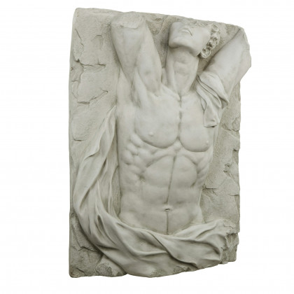 Toscano - Torso of Adonis Bas-Relief Frieze Wall Sculpture