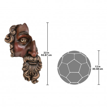 Toscano Classical Fragment Wall Sculpture - Medium