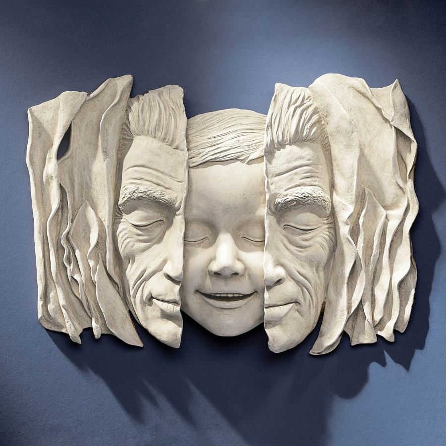 Toscano - Child at Heart Wall Sculpture