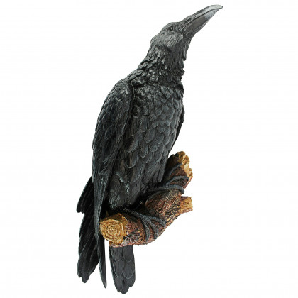Toscano - Raven Perch Wall Sculpture