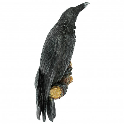 Toscano - Raven Perch Wall Sculpture
