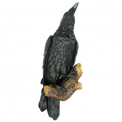 Toscano - Raven Perch Wall Sculpture