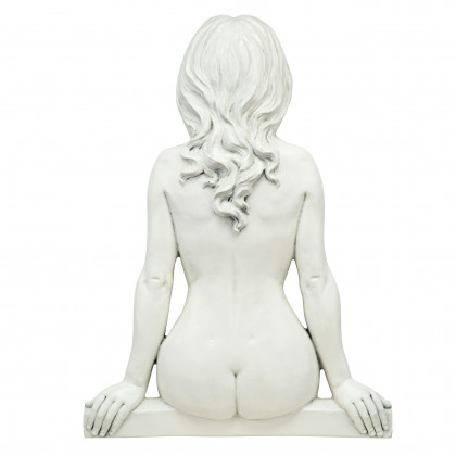 Toscano - Out on a Ledge Nude Wall Sculpture