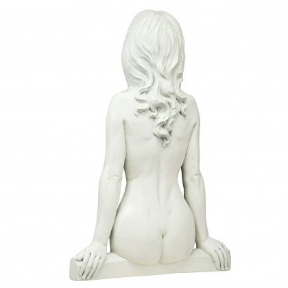 Toscano - Out on a Ledge Nude Wall Sculpture