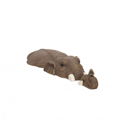 Toscano - In For a Swim Elephant Lawn Statue