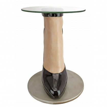 Toscano - Stilettos Anyone Sculptural Table in Designer Resin