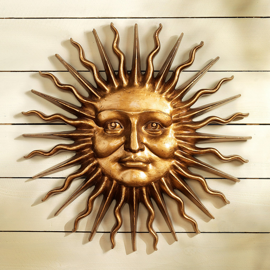 Toscano - Sloane Square Sun Greenman Wall Sculpture