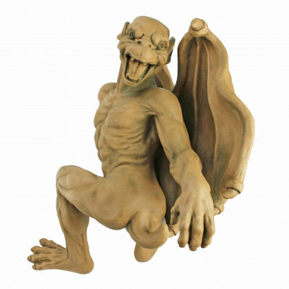 Toscano Gaston the Climbing Gothic Gargoyle Statue - Medium