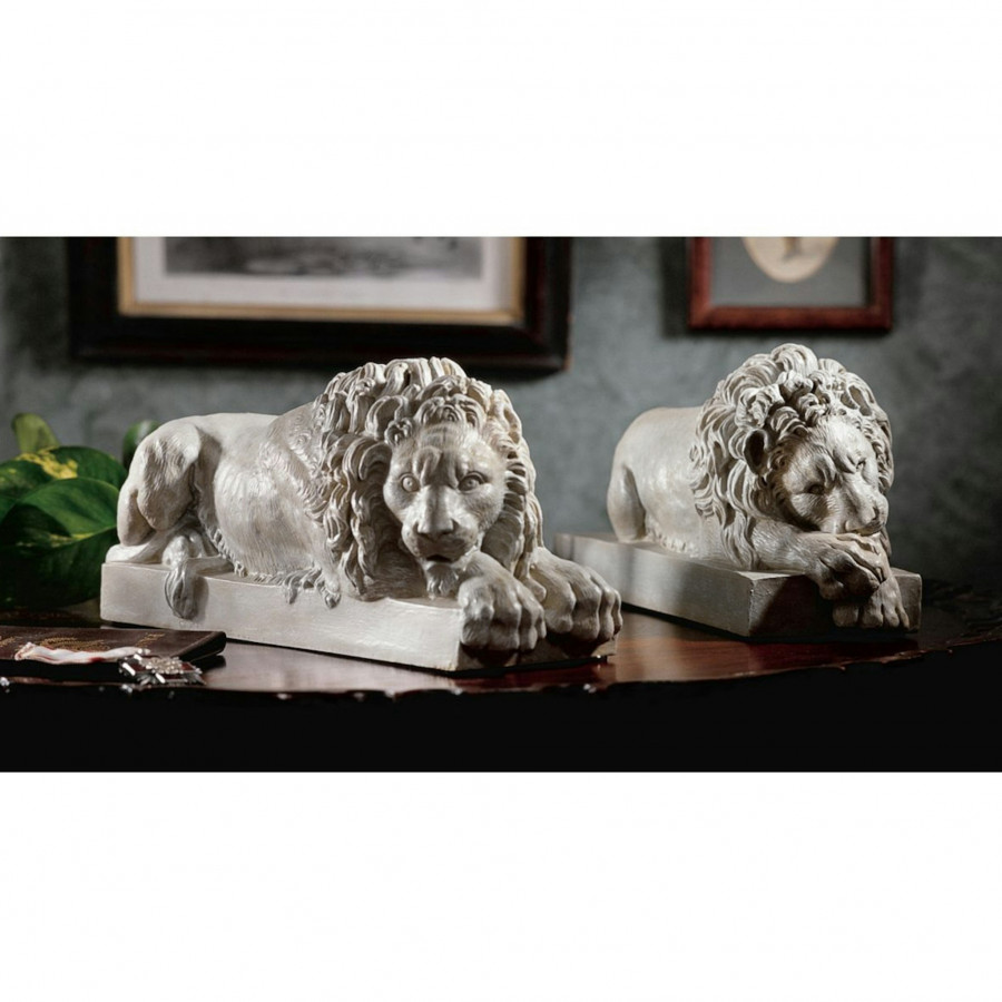 Toscano - Lions from the Vatican Statue Set