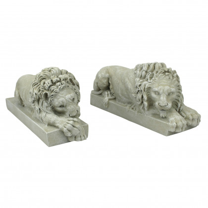Toscano - Lions from the Vatican Statue Set