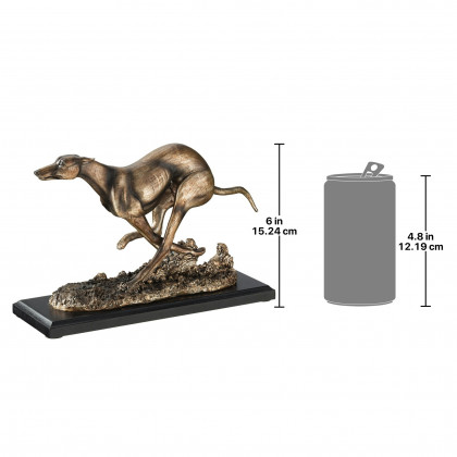 Toscano - Greyhound Whippet Art Deco Dog Statue
