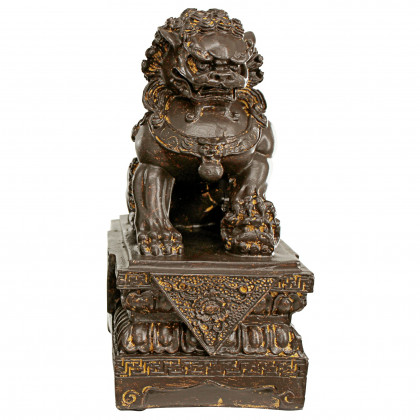 Toscano - Chinese Guardian Female Lion Foo Dog Statues