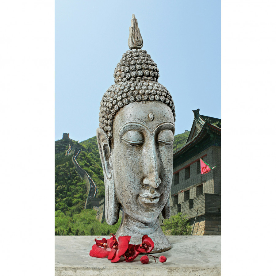 Toscano - Sukhothai Buddha Asian Garden Sculptural Bust