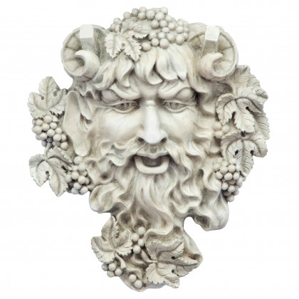 Toscano Bacchus God of Wine Greenman Wall Sculpture - Medium