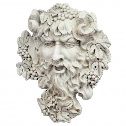Toscano Bacchus God of Wine Greenman Wall Sculpture - Medium