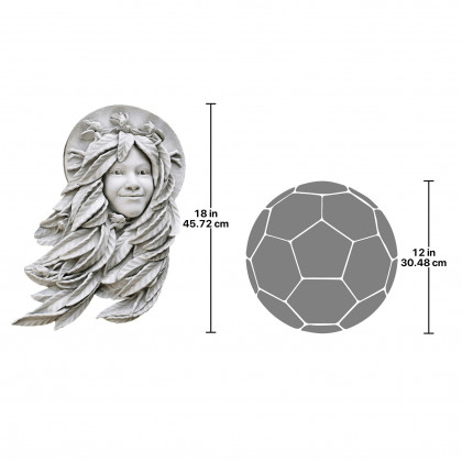 Toscano - Daphne Greenwoman Wall Sculpture