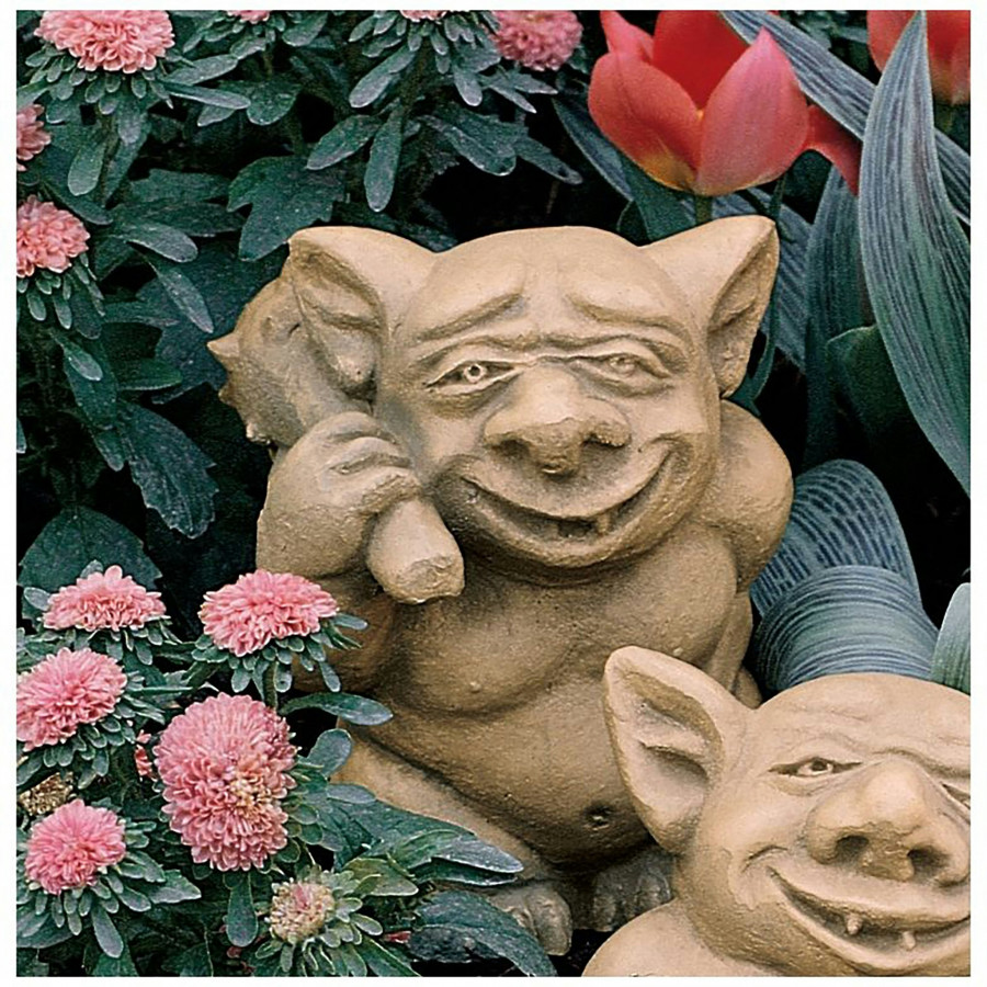 Toscano The Picc-a-Dilly Bum Gargoyle Medium Statue