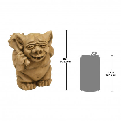 Toscano The Picc-a-Dilly Bum Gargoyle Medium Statue