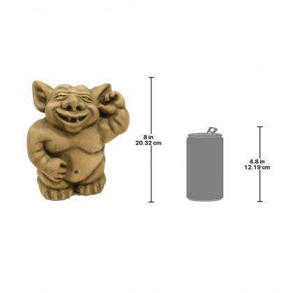 Toscano The Picc-a-Dilly Ear Gargoyle Medium Statue