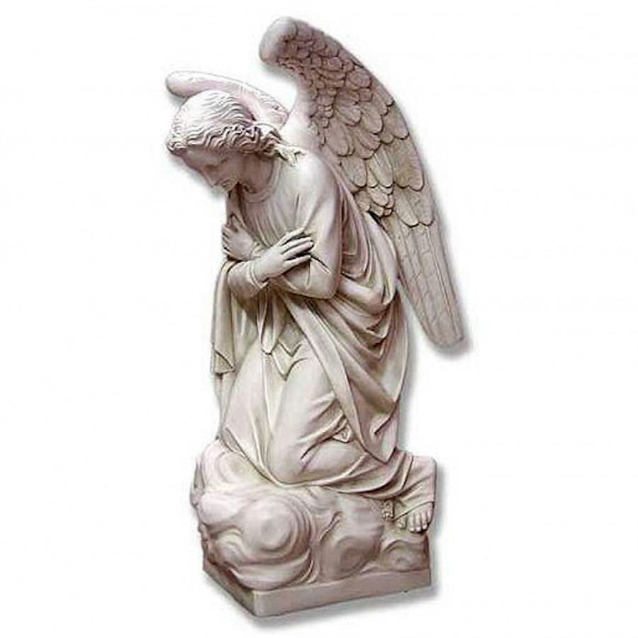 Toscano - Intercession Angel Praying Hands Religious Statue