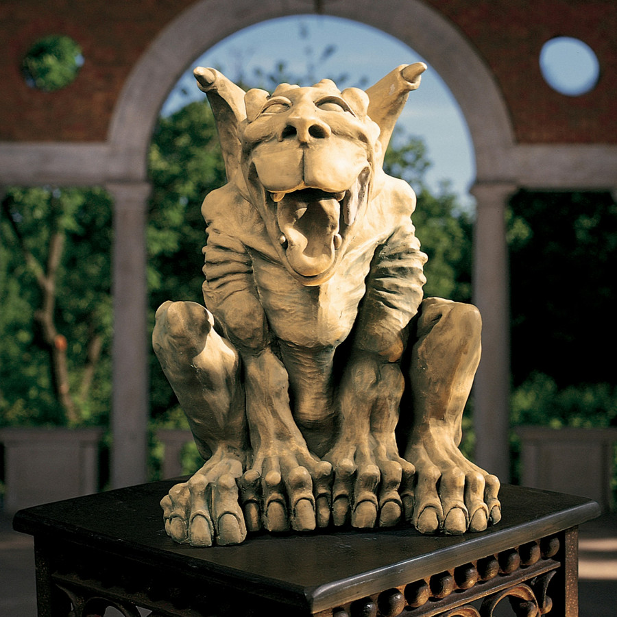 Toscano - Leo the Laughing Gargoyle Statue