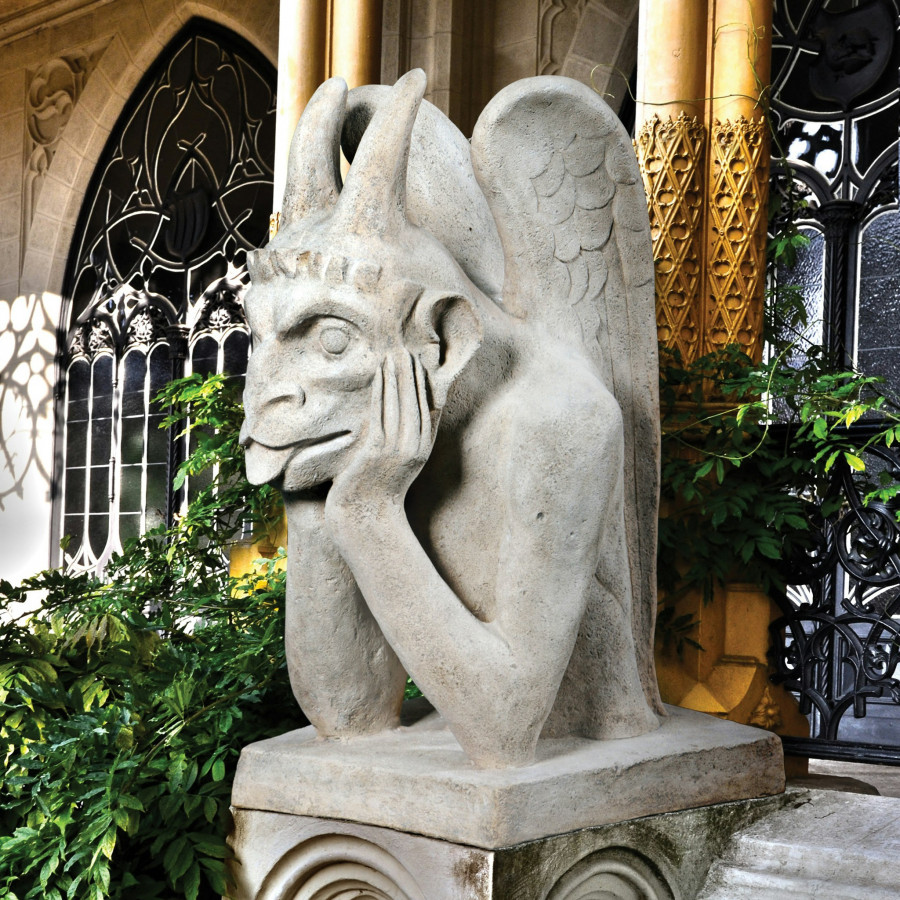 Toscano - Spitting Gargoyle of Notre DameParis Statue