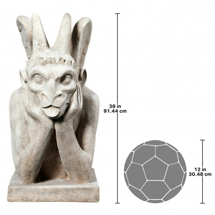Toscano - Spitting Gargoyle of Notre DameParis Statue