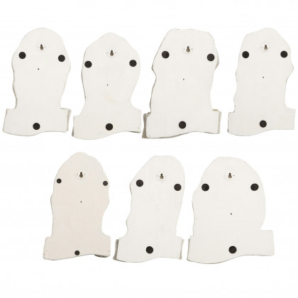 Toscano - Set of 7 Cardinal Sins Wall Sculptures