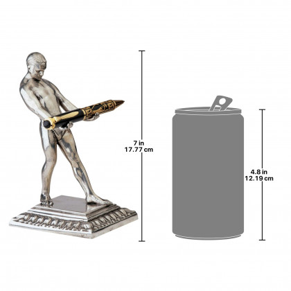 Toscano - Art Deco Strongman Pen Holder Statue