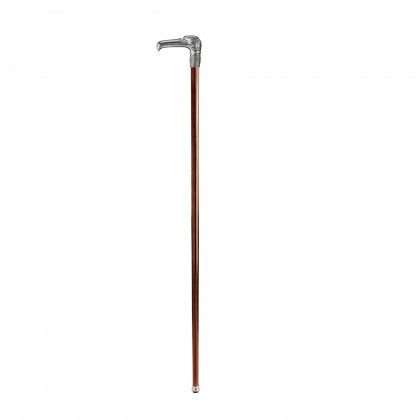 Toscano - Padrone Art Deco Nast Eagle Walking Stick in Pewter