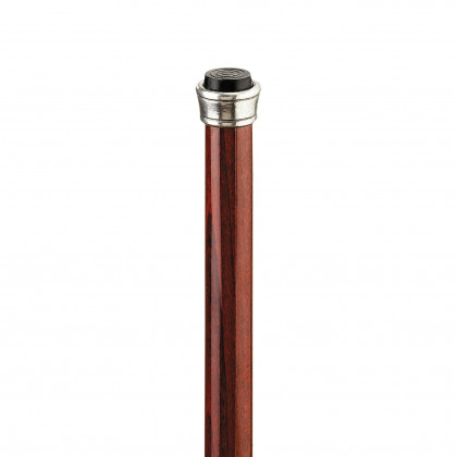 Toscano - Padrone John L. Sullivan Boxer Walking Stick in Pewter