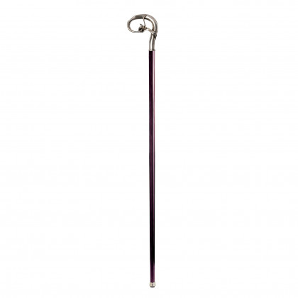 Toscano - Padrone Nouveau Knot Walking Stick in Pewter