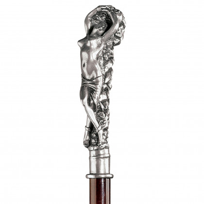 Toscano - Padrone Andromeda Walking Stick in Pewter