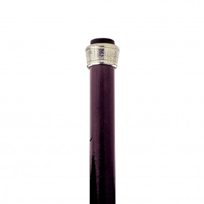 Toscano - Padrone Emperor Ram Head Walking Stick in Pewter