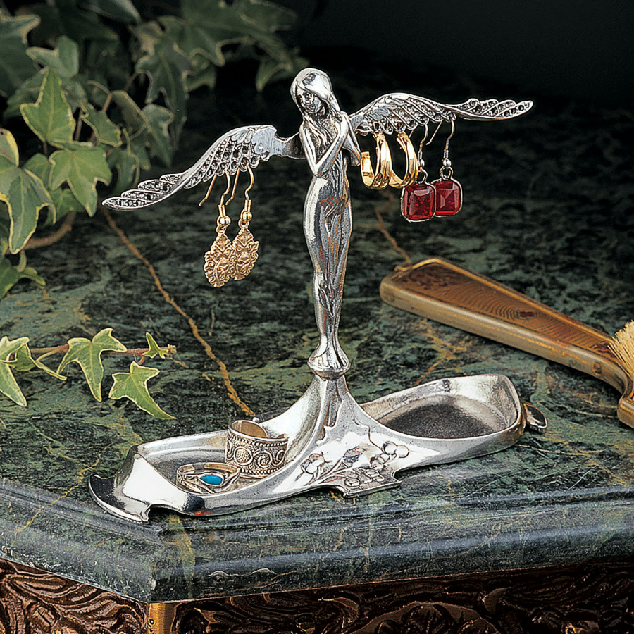 Toscano - Art Nouveau Angel-in-Waiting Italian Jewelry Holder
