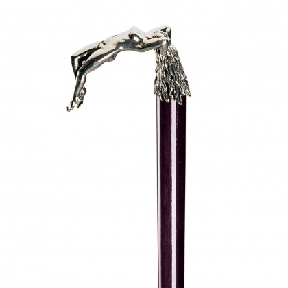 Toscano - Padrone Ecstasy Walking Stick in Pewter