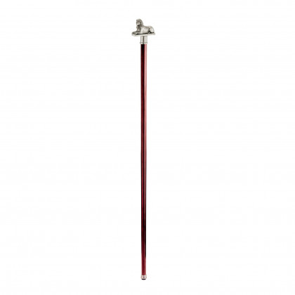 Toscano - Padrone Egyptian Sphinx Walking Stick in Pewter