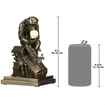 Toscano - Darwin Ape Thinker Statue