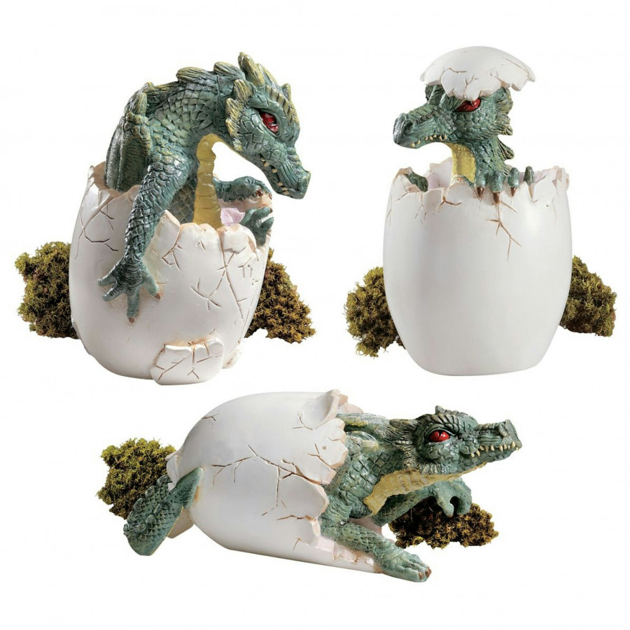 Toscano - Set of 3 The Desktop Dragon Hatchlings